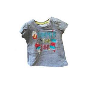 Tricou - Summer Time - Maneca scurta - Bumbac - Fete - Multicolor imagine
