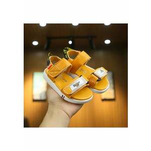Sandale Pentru Baietei - Textil - Uni - Casual - Galben Mustar - imagine