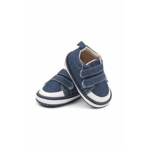 Tenisi Denim - Cu Barete Velcro - Casual - Textil - Baieti - Velcro - Albastru imagine