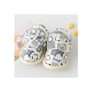 Pantofi Model Animalute - Casual - Textil - Baieti - Velcro - Multicolor imagine