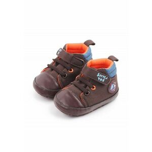Ghete Model Little Boy - Casual - Piele ecologica - Baieti - Siret - Maro - 3-6 luni - imagine