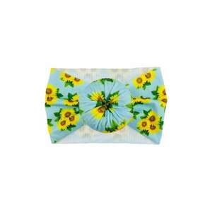 Bentita lata Model 12 AL 18566 cu imprimeu - Fete - Textil - 6-12 luni - Multicolor imagine