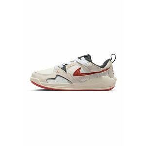 Pantofi slip-on Jordan CMFT Era cu garnituri din piele pentru baschet - Rosu/Crem imagine