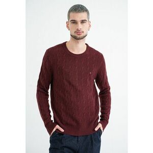 Pulover din amestec de lana cu detalii cu aspect impletit imagine
