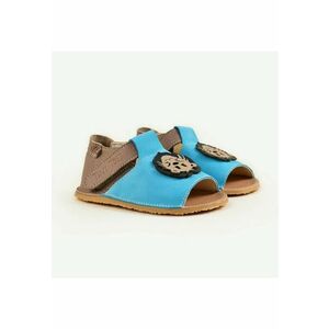 Sandale Barefoot din piele naturala - Nala - Albastru - Albastru imagine