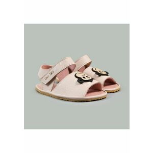 Sandale Barefoot din piele naturala - Kiko - Roz - Roz pal imagine