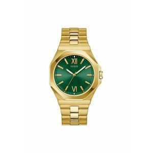 Ceas barbatesc model GW0849G2 - quartz - 44mm - verde - curea din otel aurie imagine