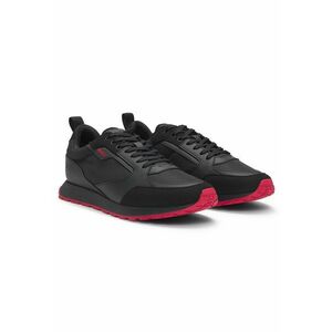 Pantofi sport low-cut cu logo - Negru imagine