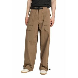Pantaloni cargo cu o curea Essentials - Maro deschis imagine
