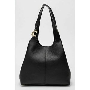 Geanta tote de piele - Negru imagine
