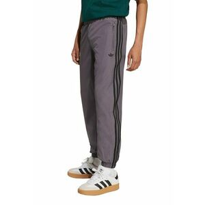 Pantaloni de trening unisex cu model logo - Gri imagine