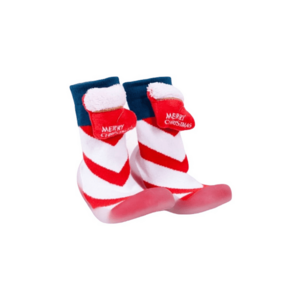 Botosei Pentru Copii Cu Talpa Antiderapanta - Merry Christmas - Multicolor imagine