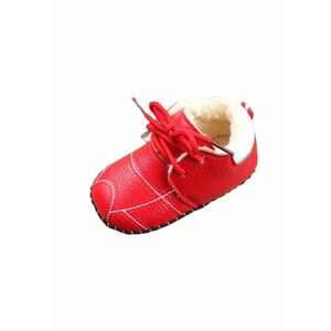Pantofi Imblaniti - Model Bella - Piele ecologica - Fete - Siret - Rosu imagine