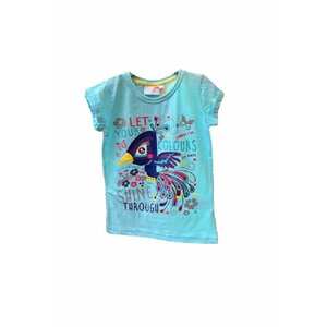 Tricou - Let Shine - Maneca scurta - Bumbac - Fete - Multicolor imagine