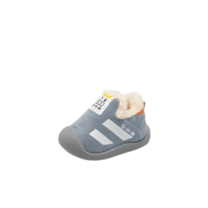 Pantofi Imblaniti - Model Stripes - Baieti - Fara inchidere - Gri imagine