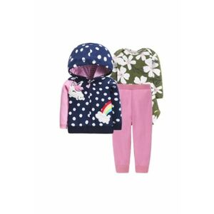 Set Compleu si Body Model Rainbow - Fete - Maneca lunga - Multicolor imagine