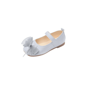 Pantofi Pentru Fetite - Butterfly - Elegant - Piele ecologica - Argintiu imagine