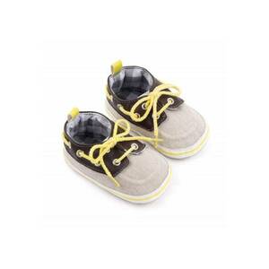 Pantofi tip mocasini Model AL 19679 - Pentru bebelusi - Textil - Baieti - 6-9 luni - Multicolor - imagine