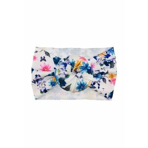 Bentita lata Model 25 AL 18566 cu imprimeu - Fete - Textil - 6-12 luni - Multicolor imagine