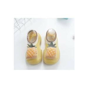 Botosei tip Mocasini Model AL 18627 Fructe - Unisex - Talpa antiderapanta - Galben mustar - imagine