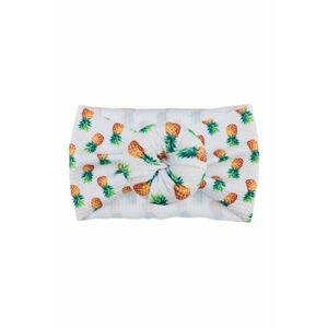 Bentita lata Model 21 AL 18566 cu imprimeu - Fete - Textil - 6-12 luni - Multicolor imagine