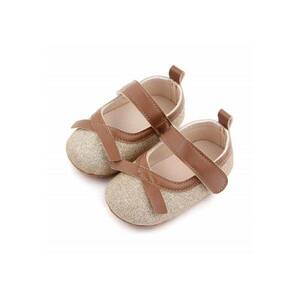Pantofi Model AL 15329 cu fundita - Piele ecologica - Auriu - Auriu imagine