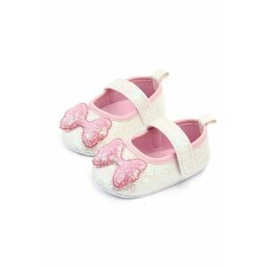 Pantofi Model AL 14124 sclipitori - Piele ecologica - Fete - Multicolor - Alb imagine