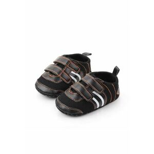 Pantofi Sport Cu Barete - Casual - Piele ecologica - Textil - Baieti - Maro - Maro imagine