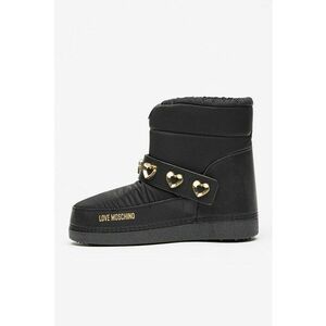 Cizme de iarna slip-on - Auriu/Negru imagine