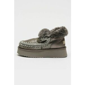 Ghete din piele Eskimo - Gri imagine