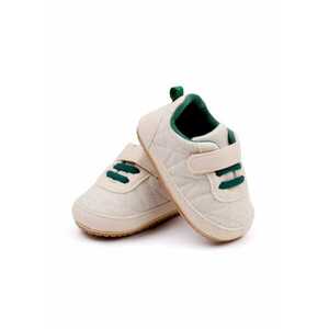 Pantofi Model AL 19082 - Pentru bebelusi - Textil - Baieti - Crem - Crem imagine