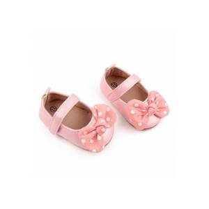 Pantofi Model AL 15503 cu fundita - Piele ecologica - Roz - Roz imagine