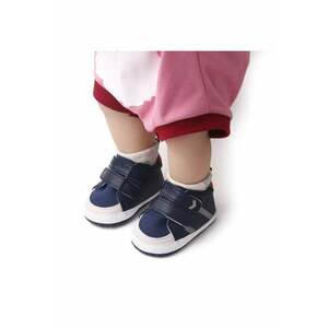 Pantofi sport Model AL 19280 While - Pentru bebelusi - Piele ecologica - Baieti - Bleumarin - Bleumarin imagine