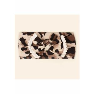 Bentita lata Model 5 AL 18528 Animal print - Fete - Textil - 0-12 luni imagine
