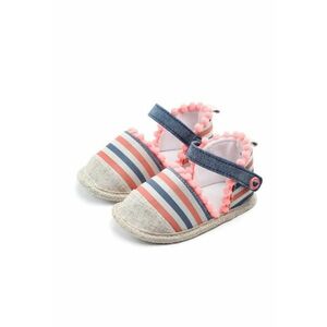 Pantofi Model AL 16005 cu ciucurei - Textil - 3-6 luni - Multicolor - imagine