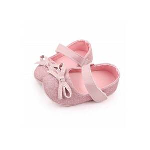 Pantofi Model AL 14926 cu sclipici - pentru bebelusi - Textil - 6-9 luni - Roz - imagine