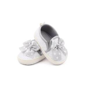 Pantofi Model AL 14698 cu fundita - Textil - Fete - Alb - Alb imagine