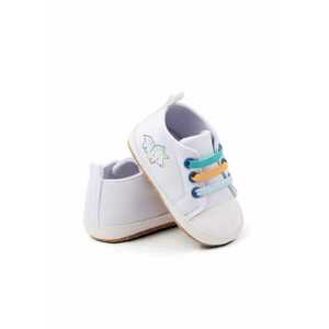 Tenisi Model AL 18764 Dino - Pentru bebelusi - Textil - Baieti - Alb - Alb imagine
