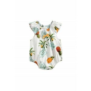 Salopeta Model AL 12670 Fructe exotice - Alb - 18-24 - Alb imagine