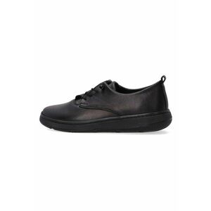 Pantofi sport din piele naturala - Negru imagine