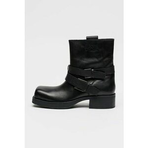 Ghete din piele - Negru imagine