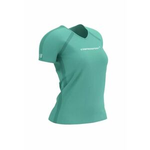 Tricou alergare dama Training Logo SS 2024 Albastru - Albastru imagine