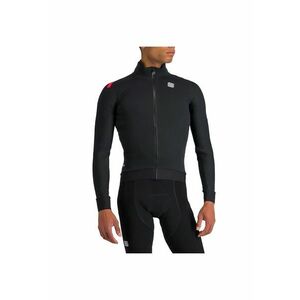 Jacheta ciclism barbati Fiandre Pro - impermeabila - respirabila - negru - Negru imagine