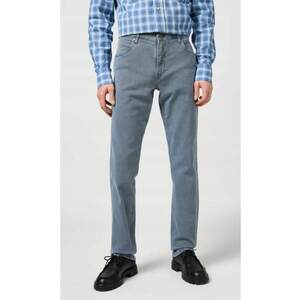 Blugi regular straight gri-albastru - Gri imagine
