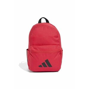 Rucsac din material textil cu imprimeu logo - Negru/Rosu vermillion imagine