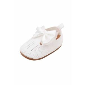 Pantofi Crosetati - Elegant - Textil - Fete - Fara inchidere - Alb imagine