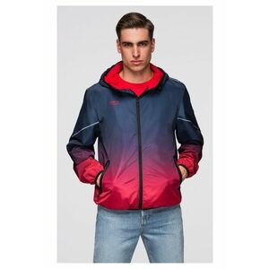 Jacheta sport cu detalii reflectorizante si captuseala din fleece C641 - Rosu imagine