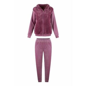 Pijama regular fit cu fermoar - Roz imagine