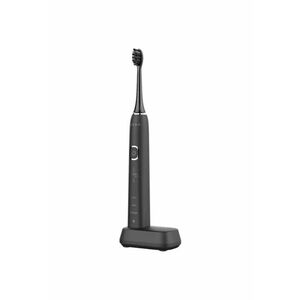 Periuta de dinti sonica electrica 9 scenarii - 3D - wireless - 40 de zilewqdasfxz fara IPX7 - Negru imagine