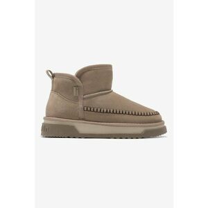 Ghete slip-on din piele intoarsa Atlas - Maro deschis imagine